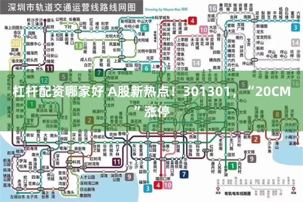 杠杆配资哪家好 A股新热点！301301，“20CM”涨停