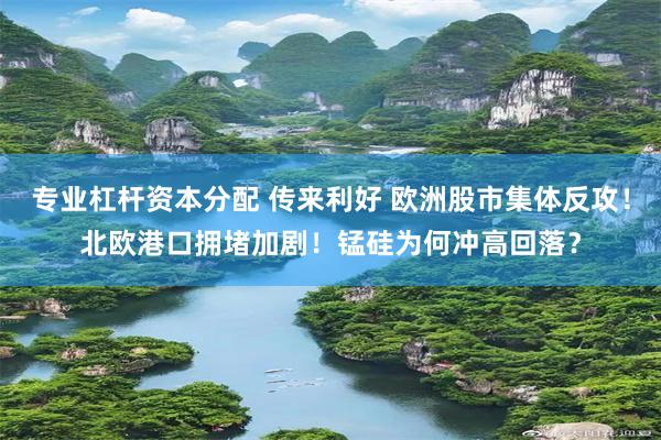 专业杠杆资本分配 传来利好 欧洲股市集体反攻！北欧港口拥堵加剧！锰硅为何冲高回落？