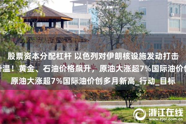 股票资本分配杠杆 以色列对伊朗核设施发动打击，中东地缘局势急剧升温！黄金、石油价格飙升，原油大涨超7%国际油价创多月新高_行动_目标